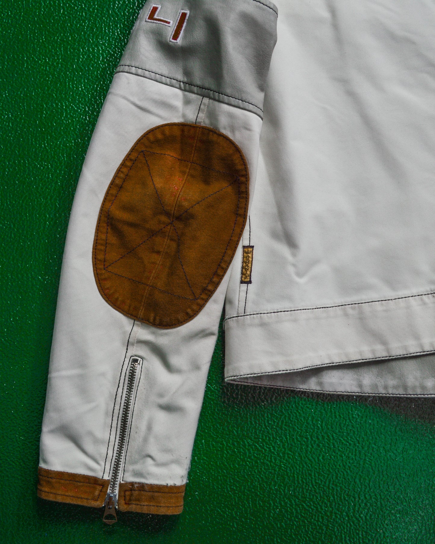 Armani Vintage Moto Racer / Biker Style Panelled Jacket (~M~)