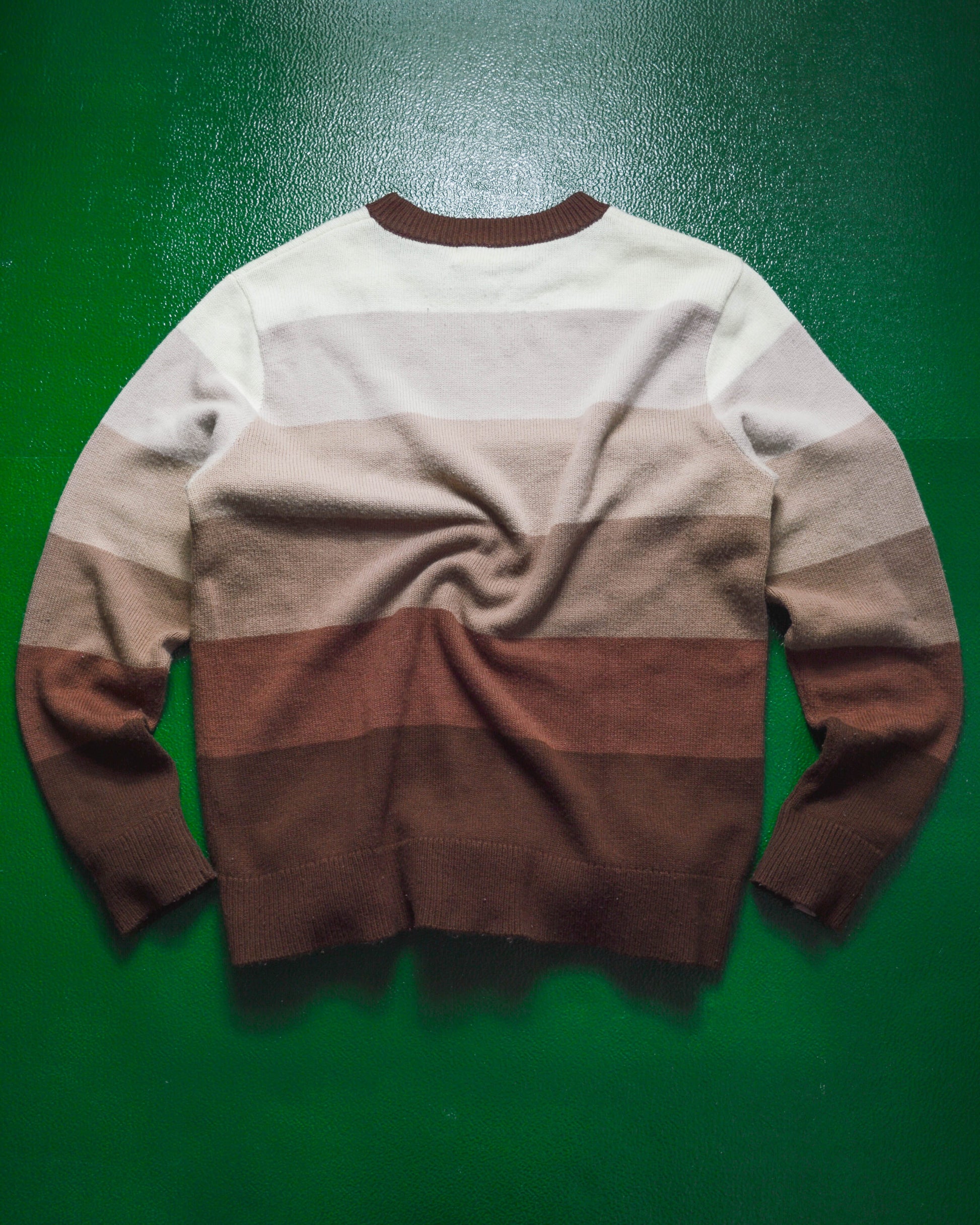 bape Ombre Blocked Tonal Knit Sweater (~M~)