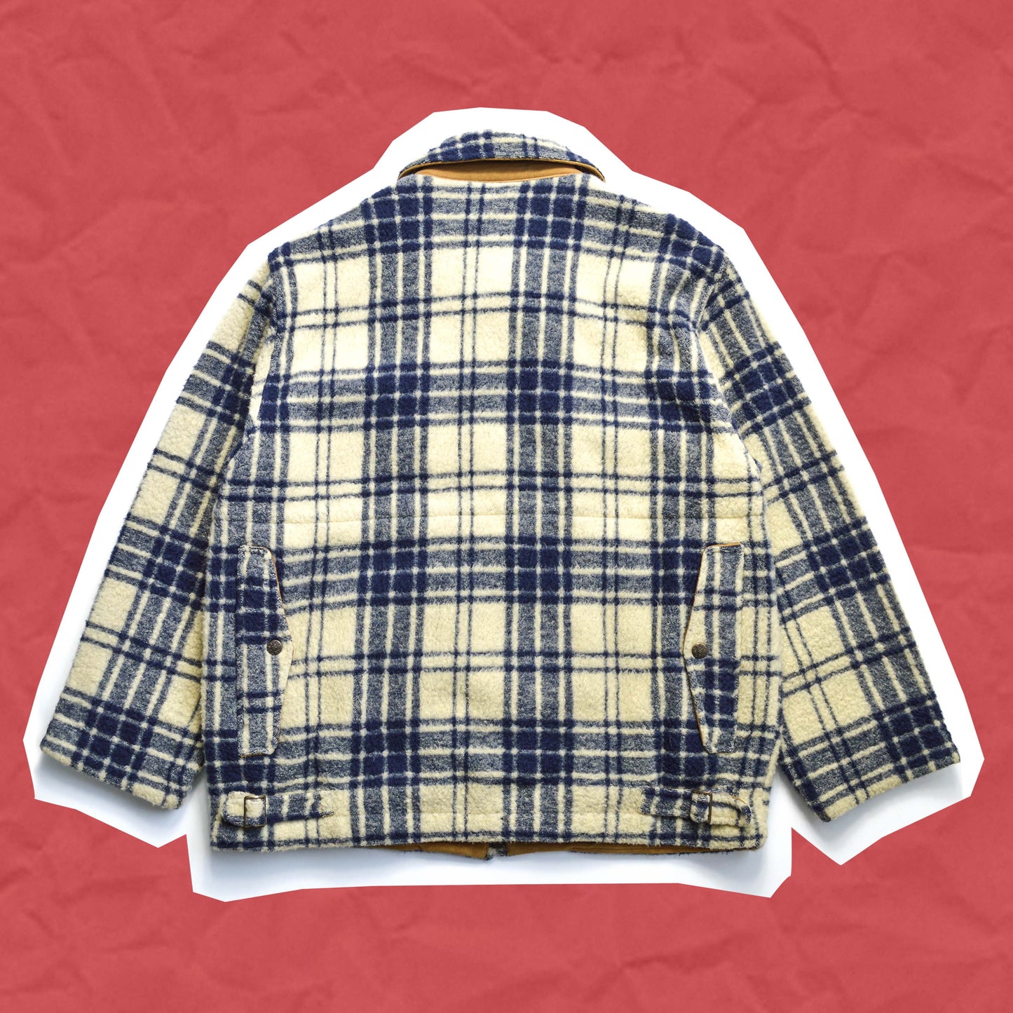 Boneville Plaid Wool Fleece Hunter Jacket (~L~)