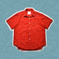 Comme Des Garçons Homme 1996 Red Terry Cotton Shirt (M~L)