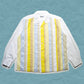Comme Des Garçons Homme 2000 Vertical Striped Panel Front Shirt (~M~)