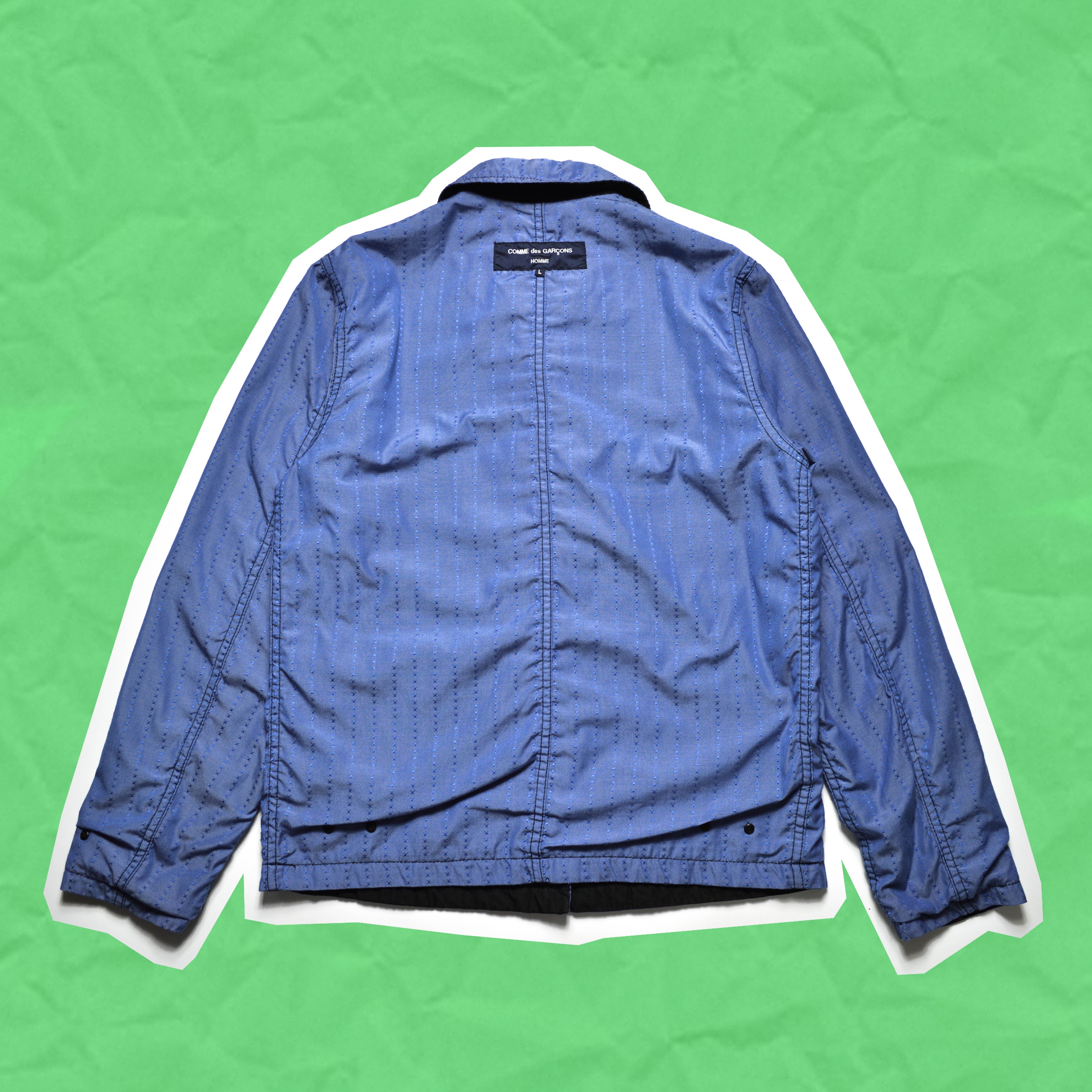 Comme des Garcons Homme 2003 Reversible Work Jacket (M~L Comme des Garcons Homme 2003 Reversible Work Jacket (M~L