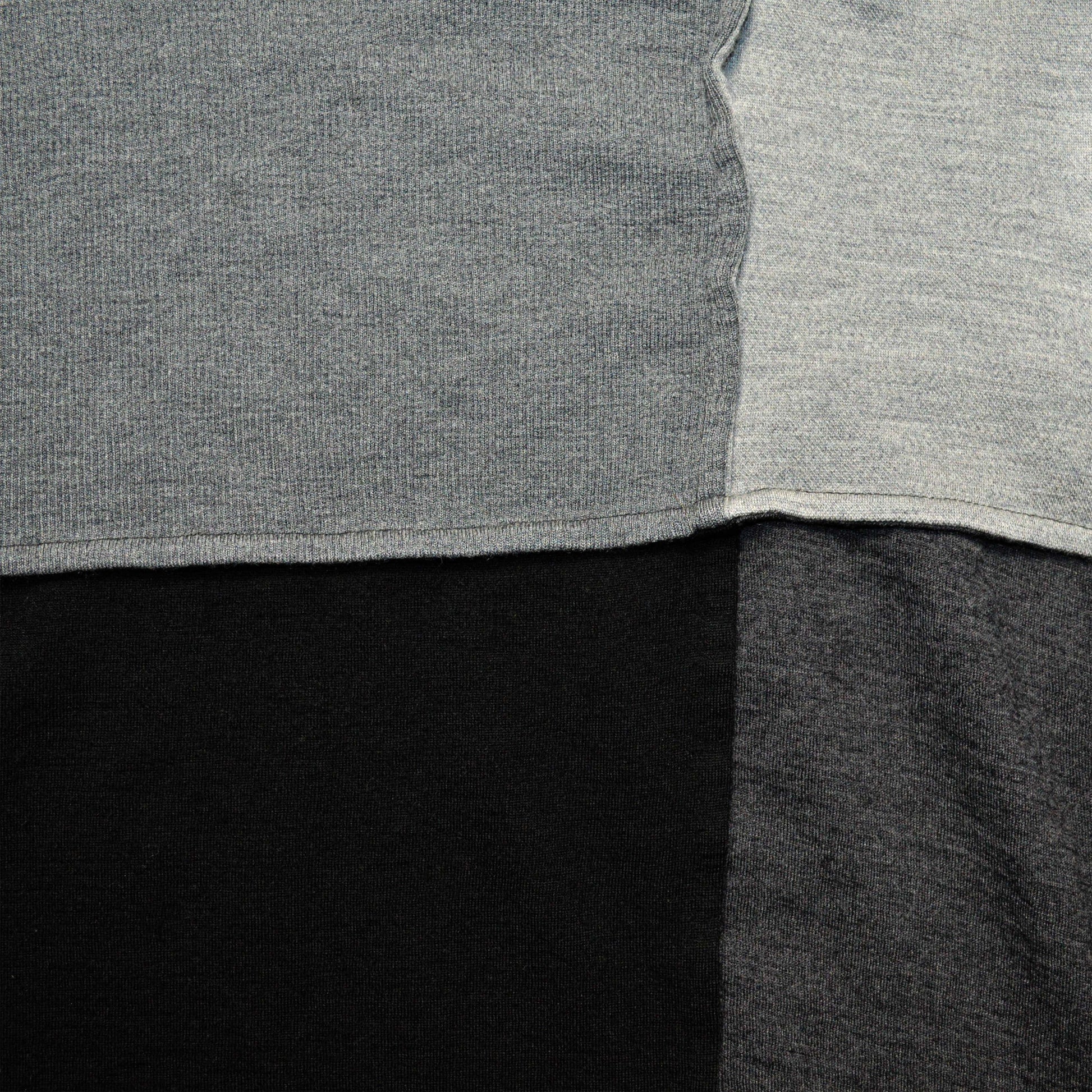 Comme Des Garçons Homme 2006 Reconstructed Asymmetric Tonal Longsleeve (~L~)