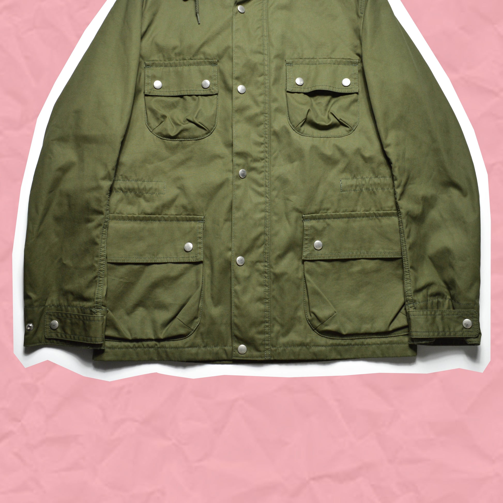 Comme Des Garçons Homme 2011 Olive Parka / Jacket (M)