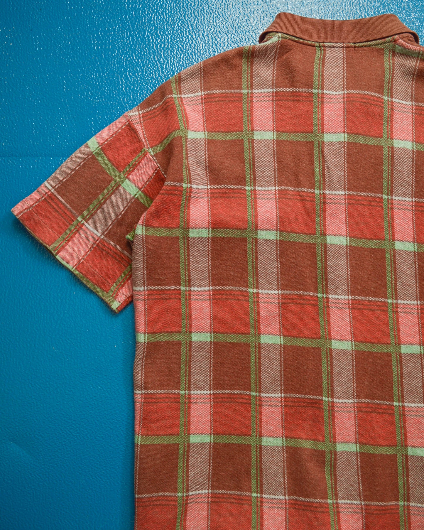 Comme Des Garçons Homme 90s Plaid Button-up Polo (~M~)