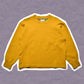 Comme Des Garçons Homme Mustard Double Layered Knit Sweater / Jumper (~S~)