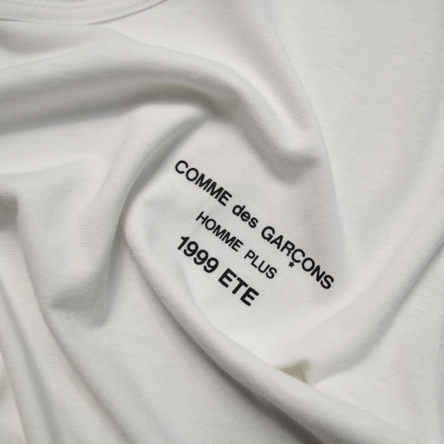 Comme Des Garçons Homme Plus Ete / Spring 1999 Logo T-shirt (~S~)