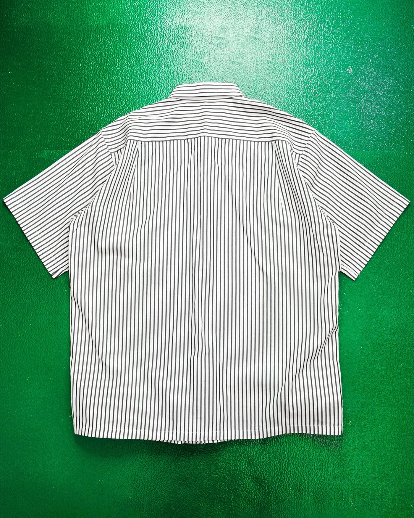 Comme Des Garçons Homme Vertical Striped Straight Hem Boxy Shirt (~M~)