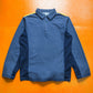 Comme Des Garçons Shirt Blue Hybrid Longsleeve Zip Polo Shirt (M & L)