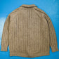 C.P. Company AW1994 Chunky Ribbed Knit Button Polo Sweater (M~L)