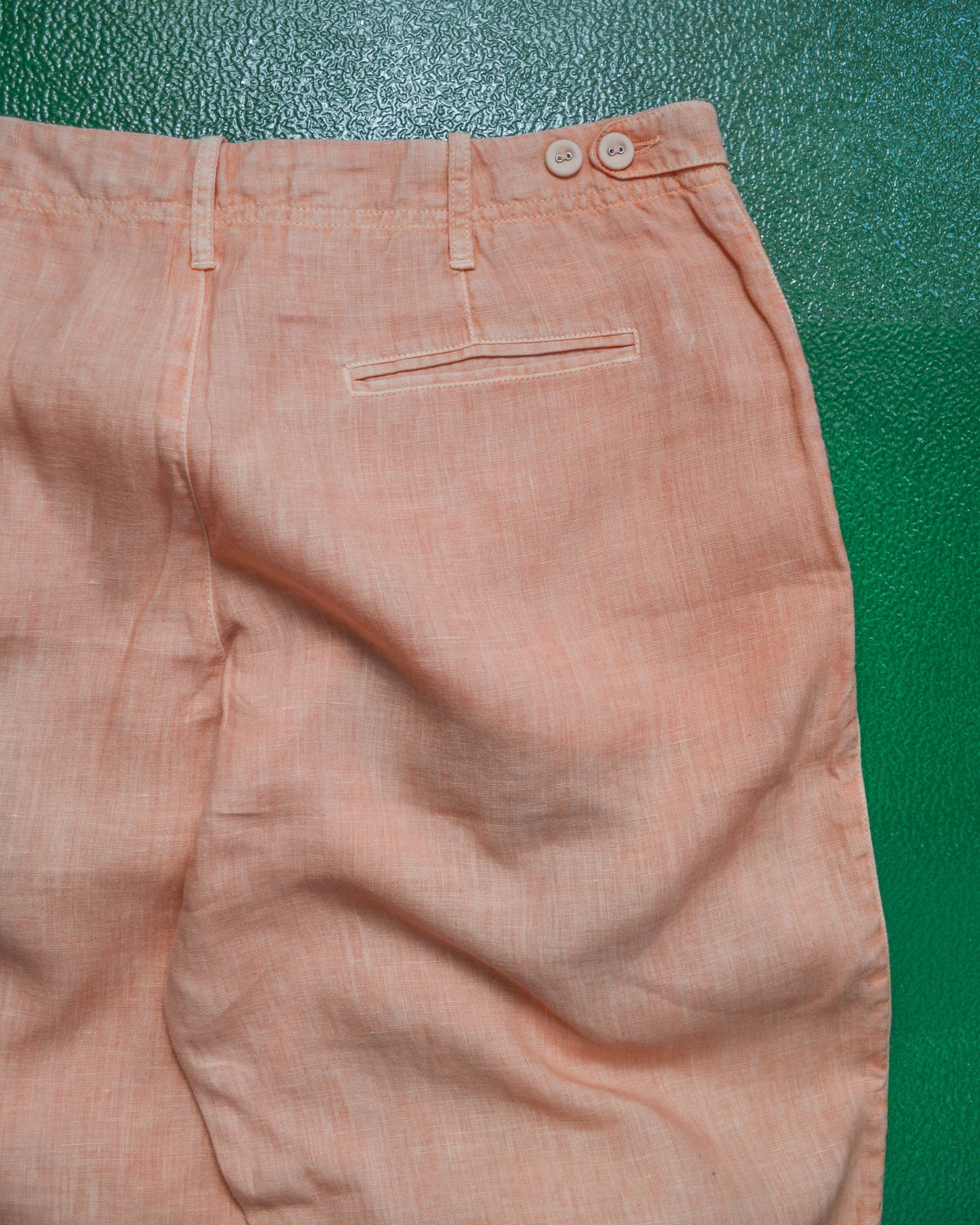 C.P. Company C.P Company SS07 Lino Flax Peach Shorts (30~32)