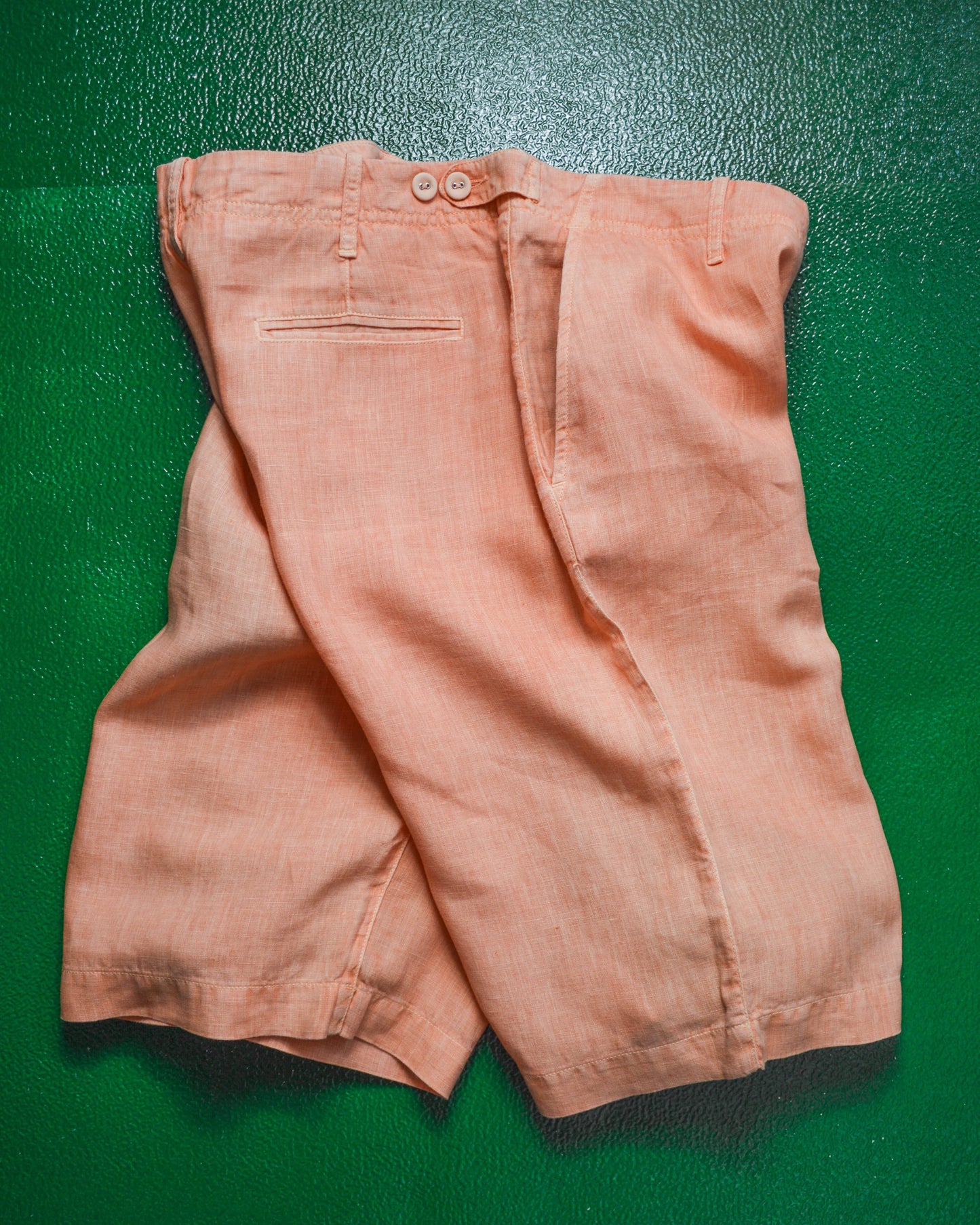 C.P. Company C.P Company SS07 Lino Flax Peach Shorts (30~32)