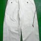 Dirk Bikkembergs Asymmetrical Wrap Around Zipper White Trousers (32~33)