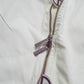 Dirk Bikkembergs Asymmetrical Wrap Around Zipper White Trousers (32~33)