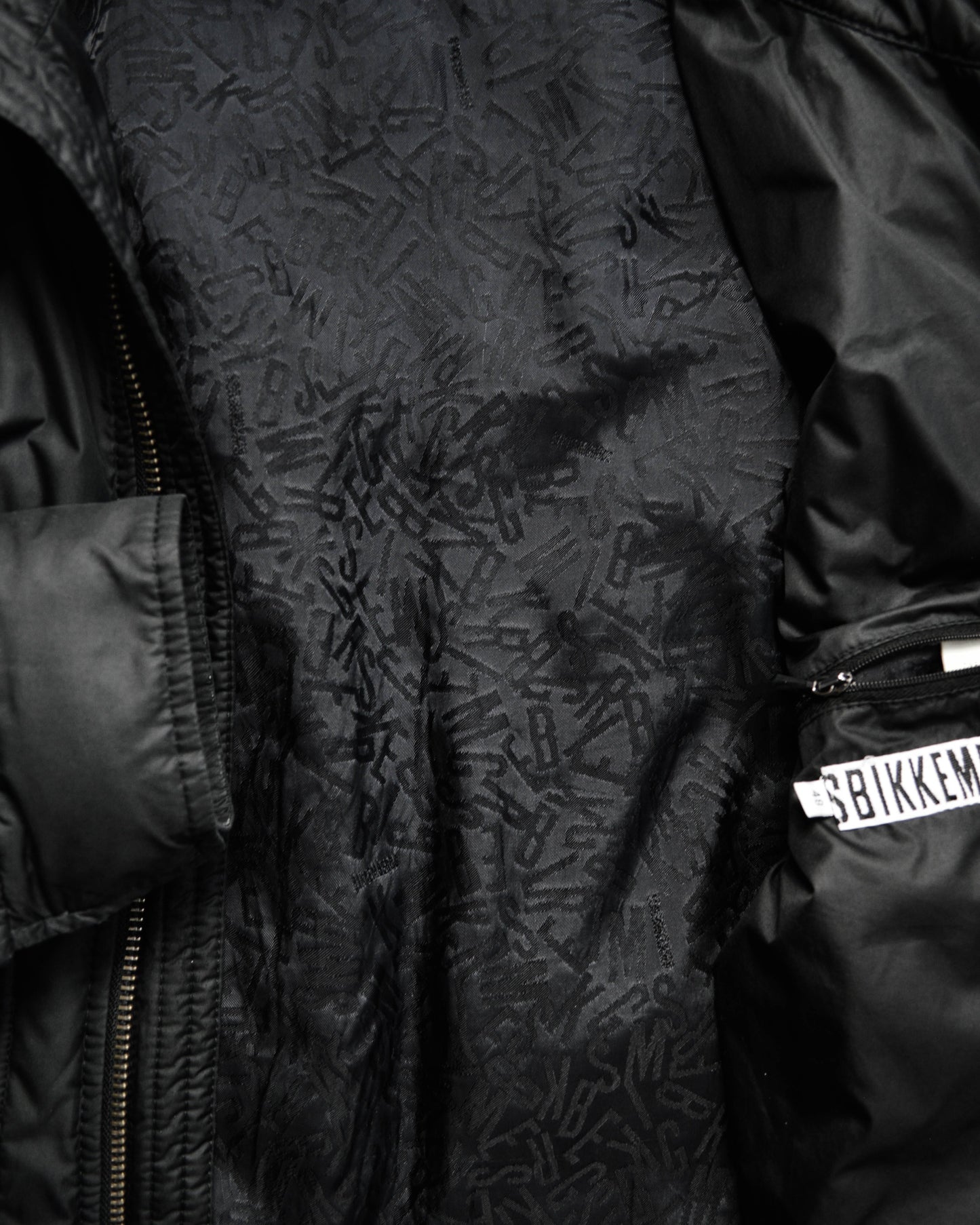 Dirk Bikkembergs Panelled Piping Black Jacket (~M~)