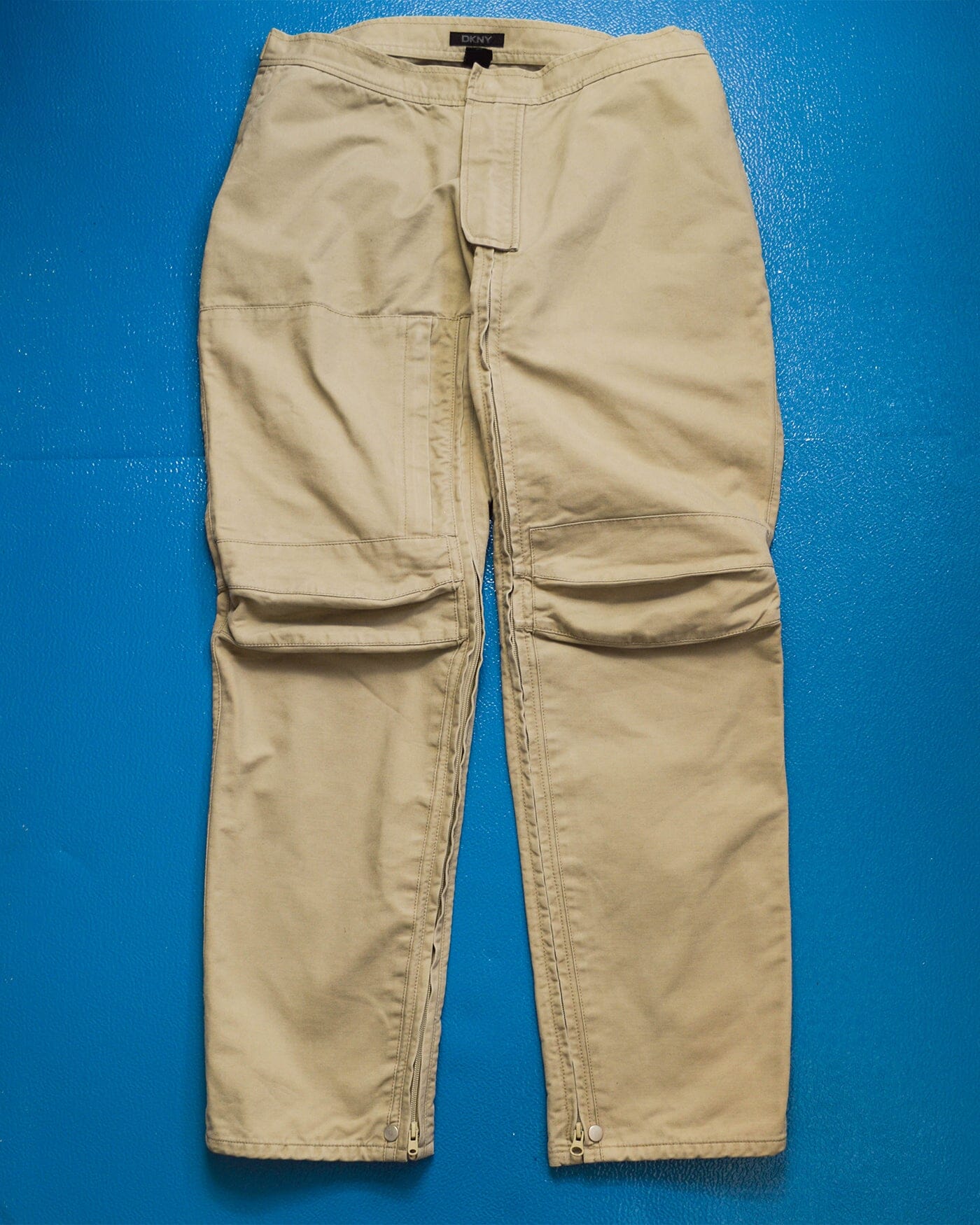 DKNY Moto Style Articulated Heavy Canvas Pants (~34~)