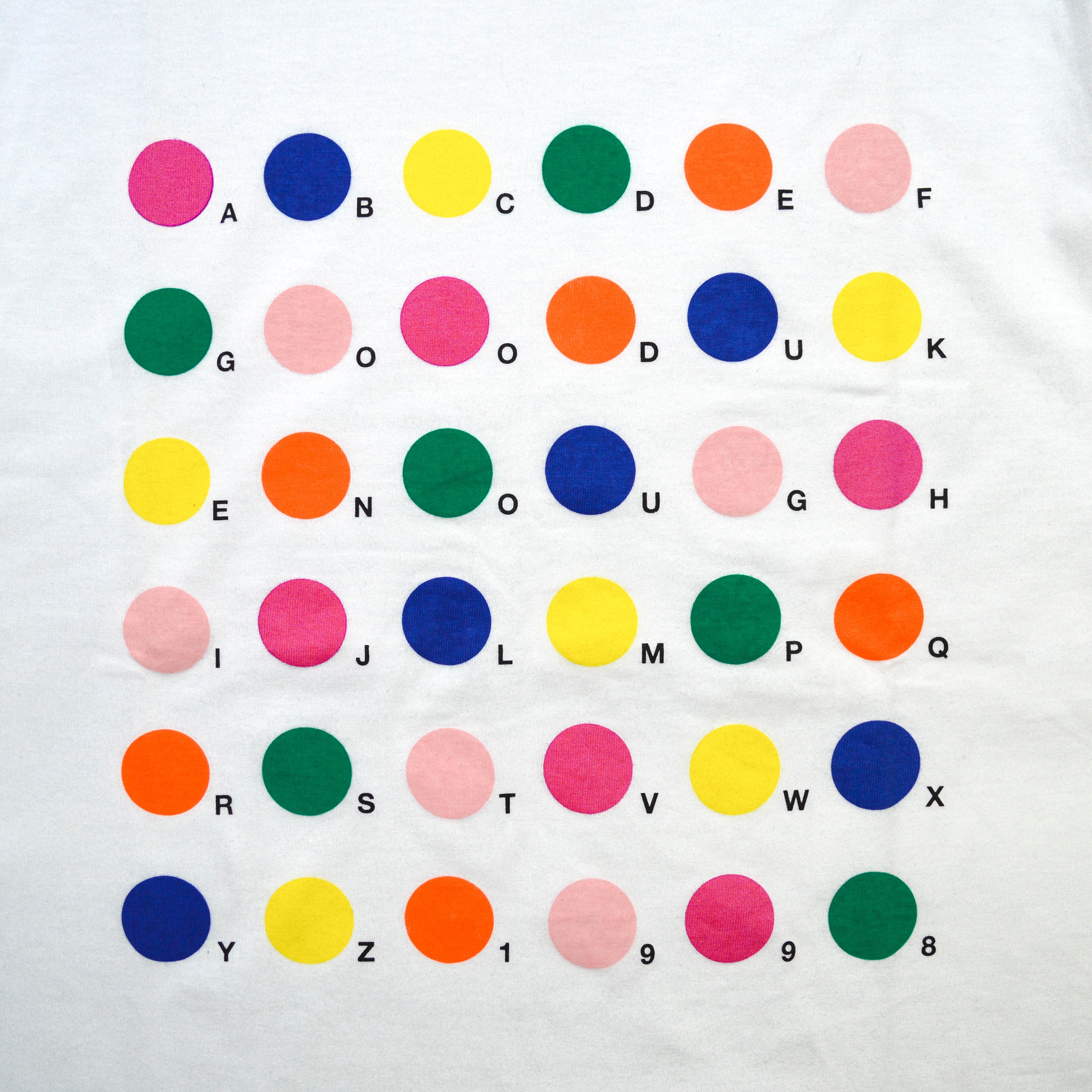 GOODENOUGH 1998 Polka Dot Spellout T-shirt (L) – shop.allenreji