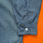 GOODENOUGH 90s Chambray Open Collar Minimal Shirt (L~XL)