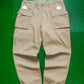 goodenough 90s Dual Compartment Patch Pocket Tan Cargo Pants (~32~)