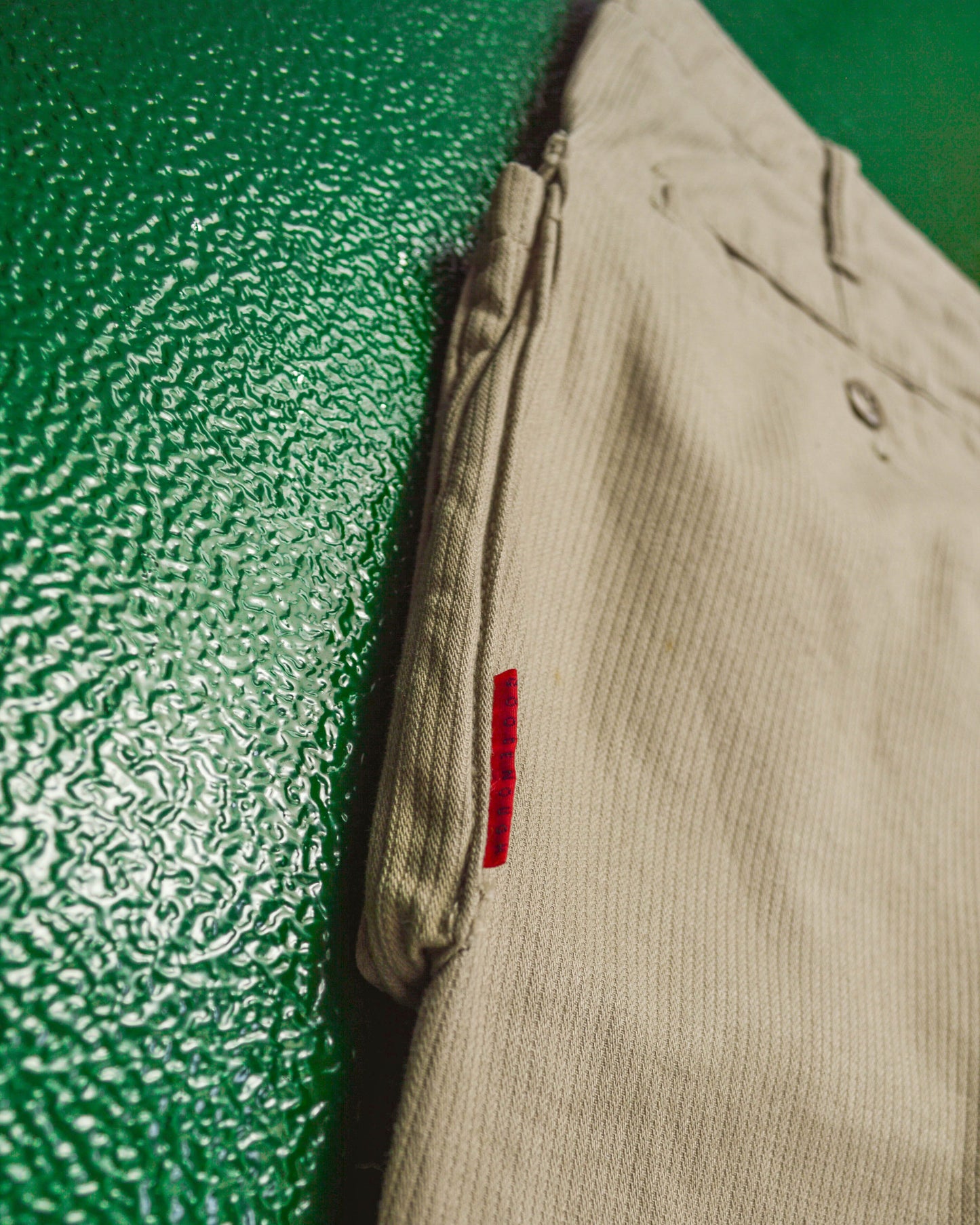 goodenough 90s Dual Compartment Patch Pocket Tan Cargo Pants (~32~)