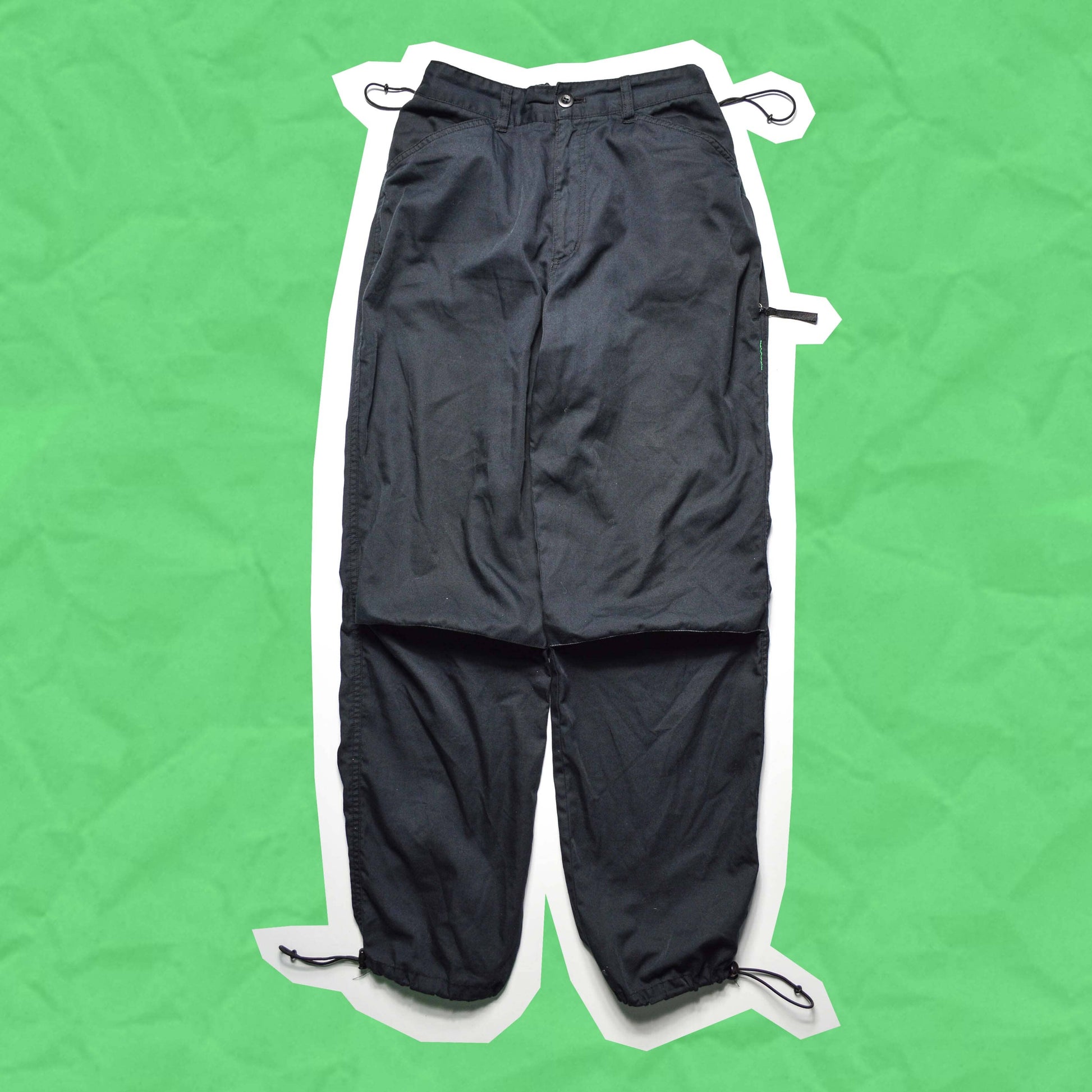 GOODENOUGH Asymmetrical Track Pants (L)