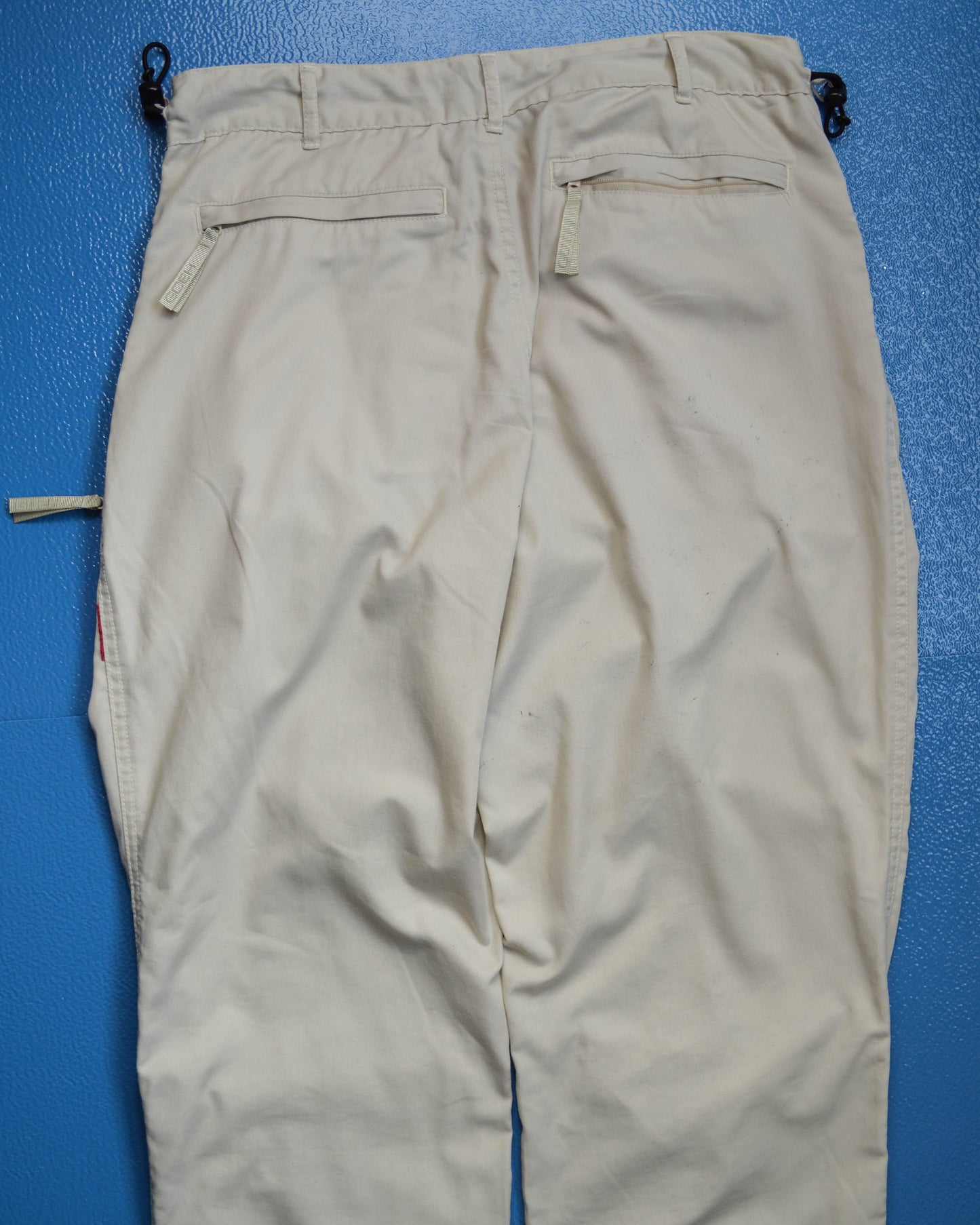 GOODENOUGH Cream Technical Track Pants (30~31)
