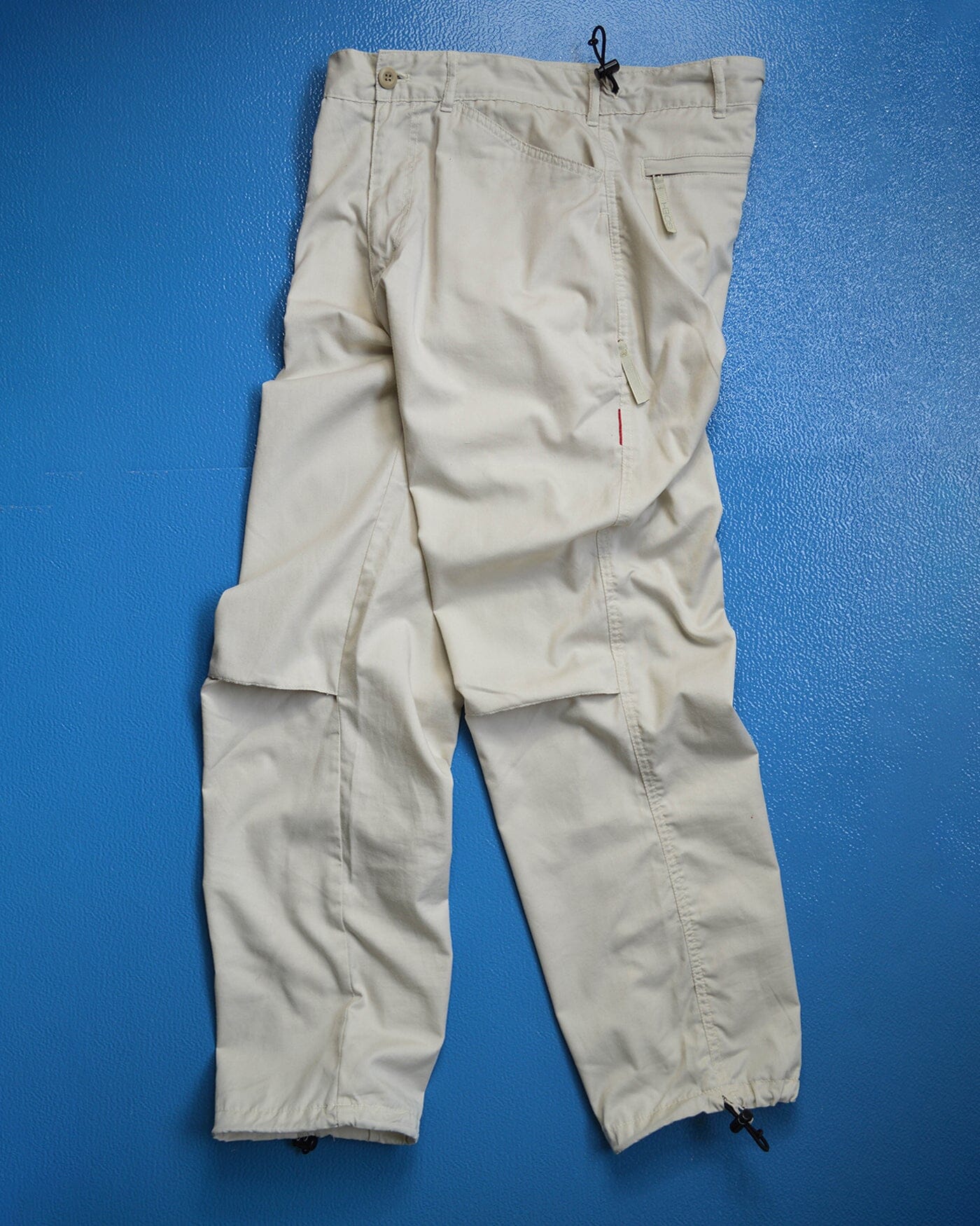 GOODENOUGH Cream Technical Track Pants (30~31)