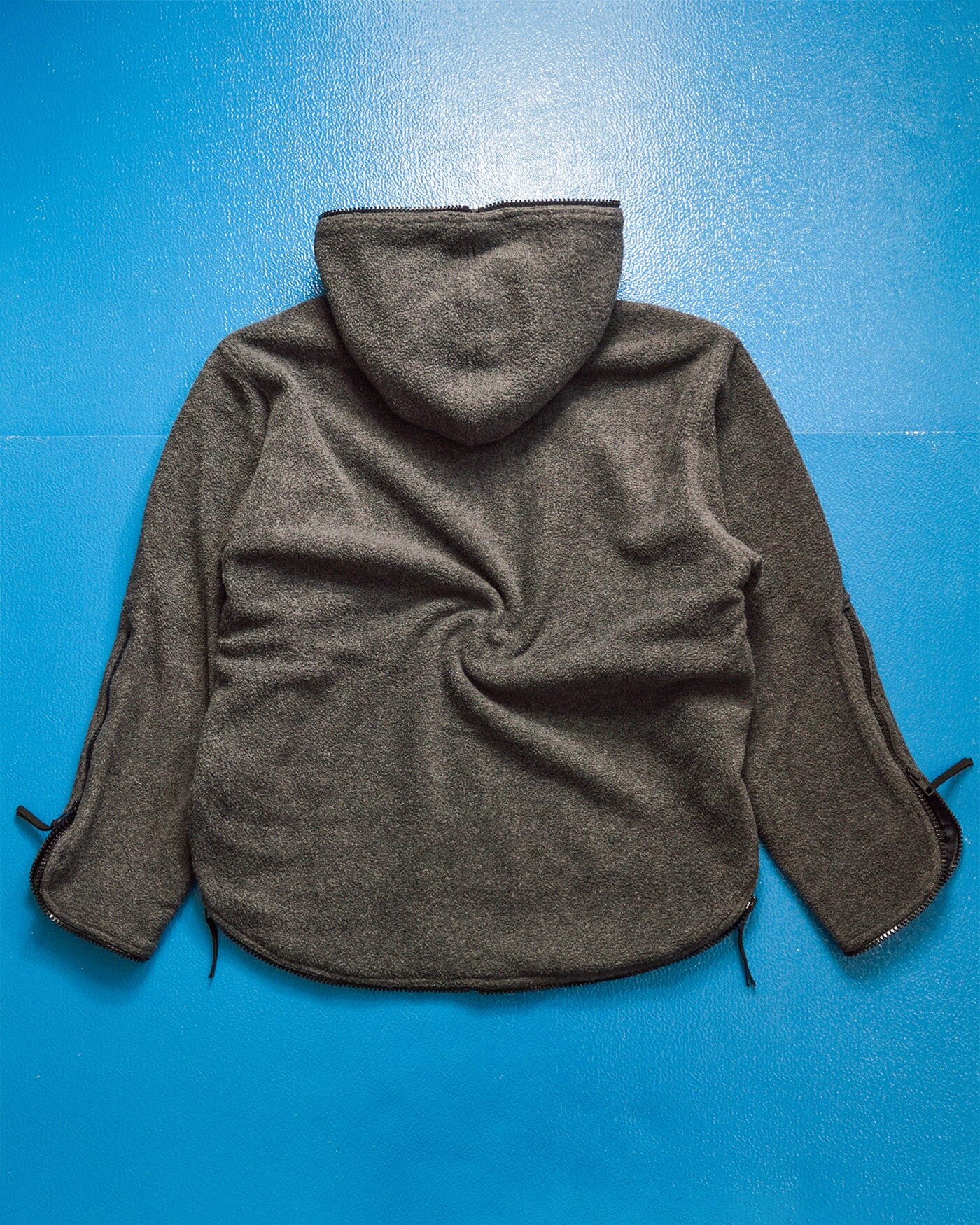 Hoggs Multi Zip Fleece Quarterzip Pullover Hoody (M)