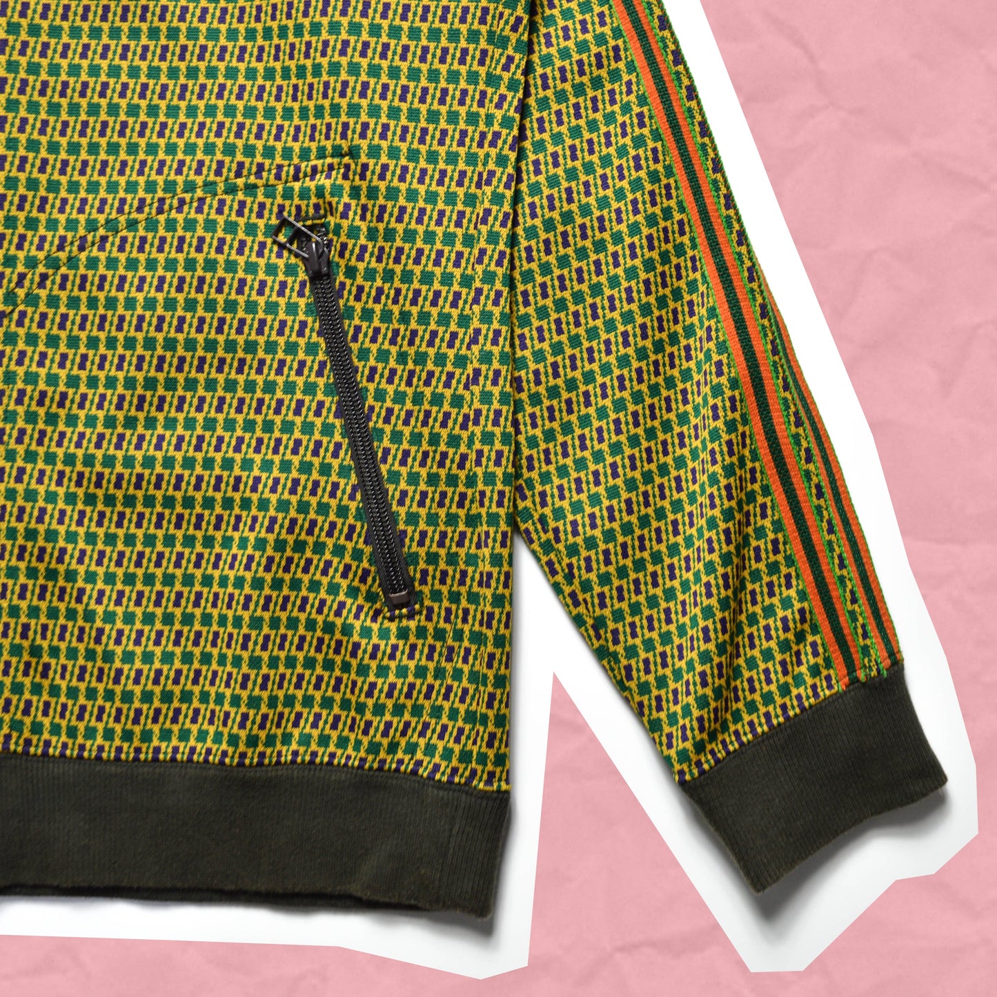 Issey Miyake Geometric All-over Print Tracktop (~M~)