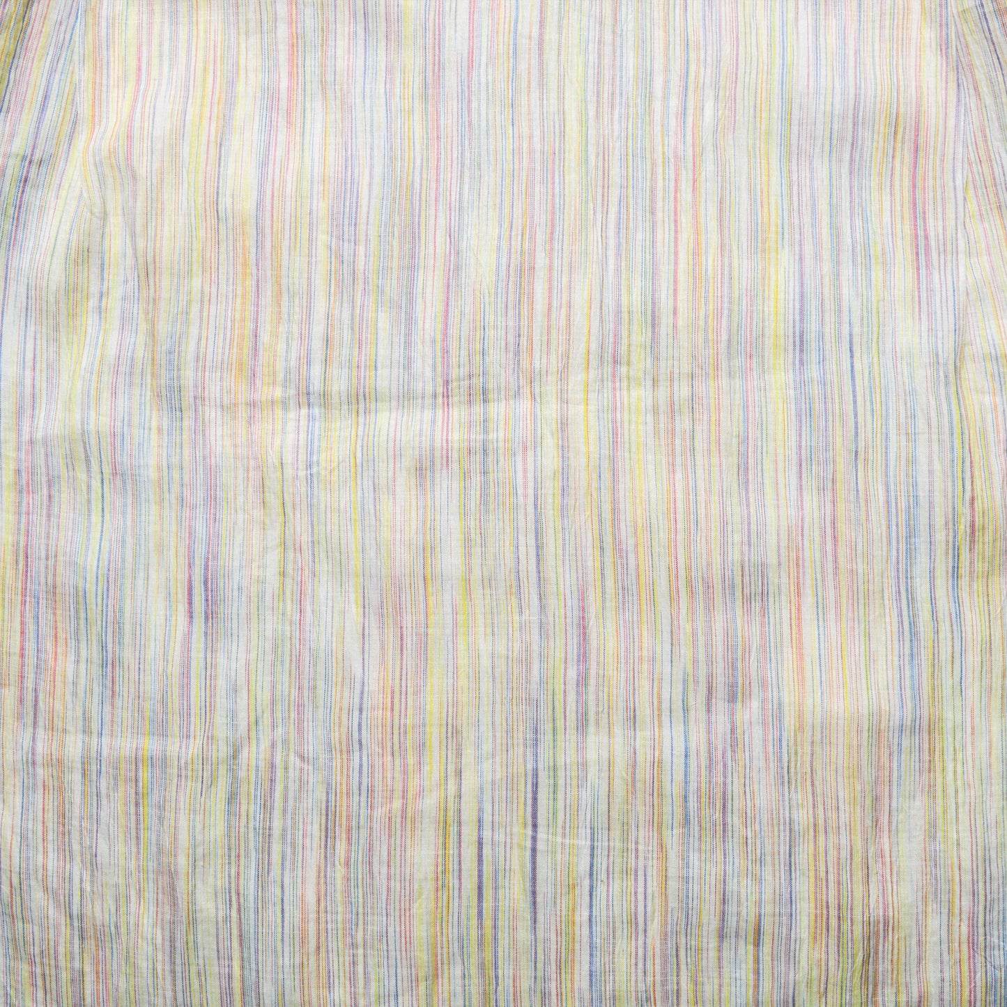 Issey Miyake Men Ramie Multicolour Striped Woven Shirt (M~L)