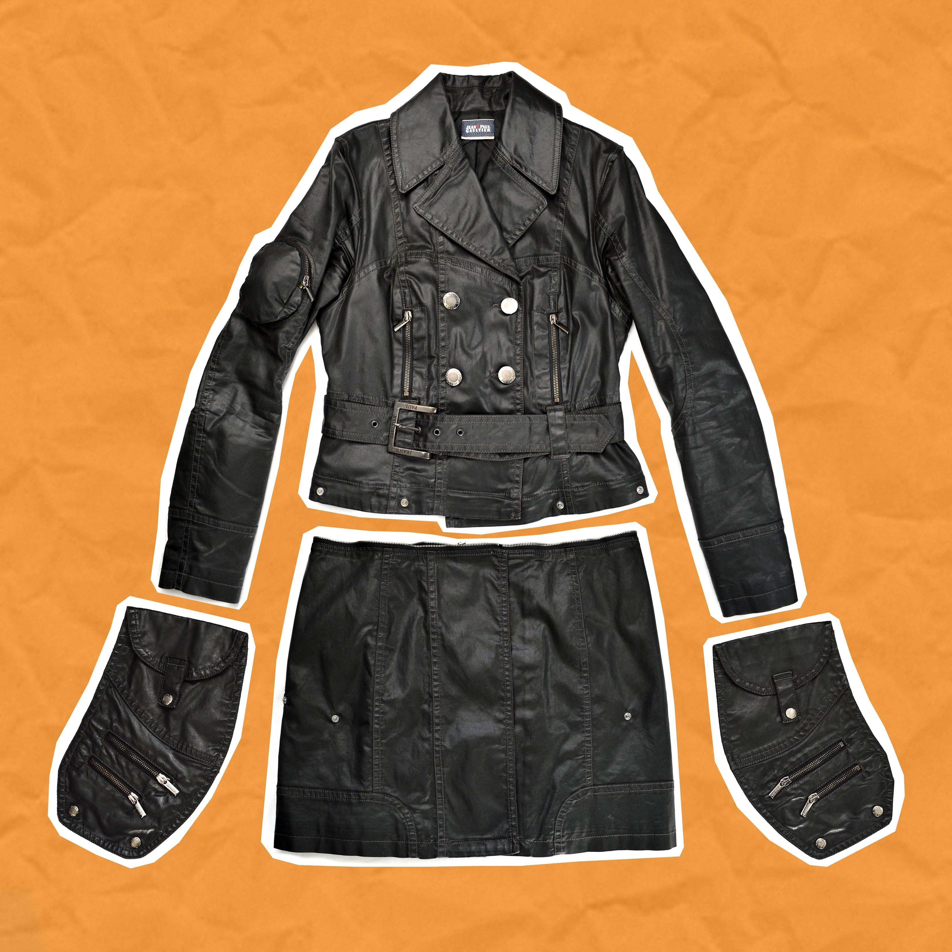 Jean Paul Gaultier / JPG Vintage Modular Cargo Trench Coat