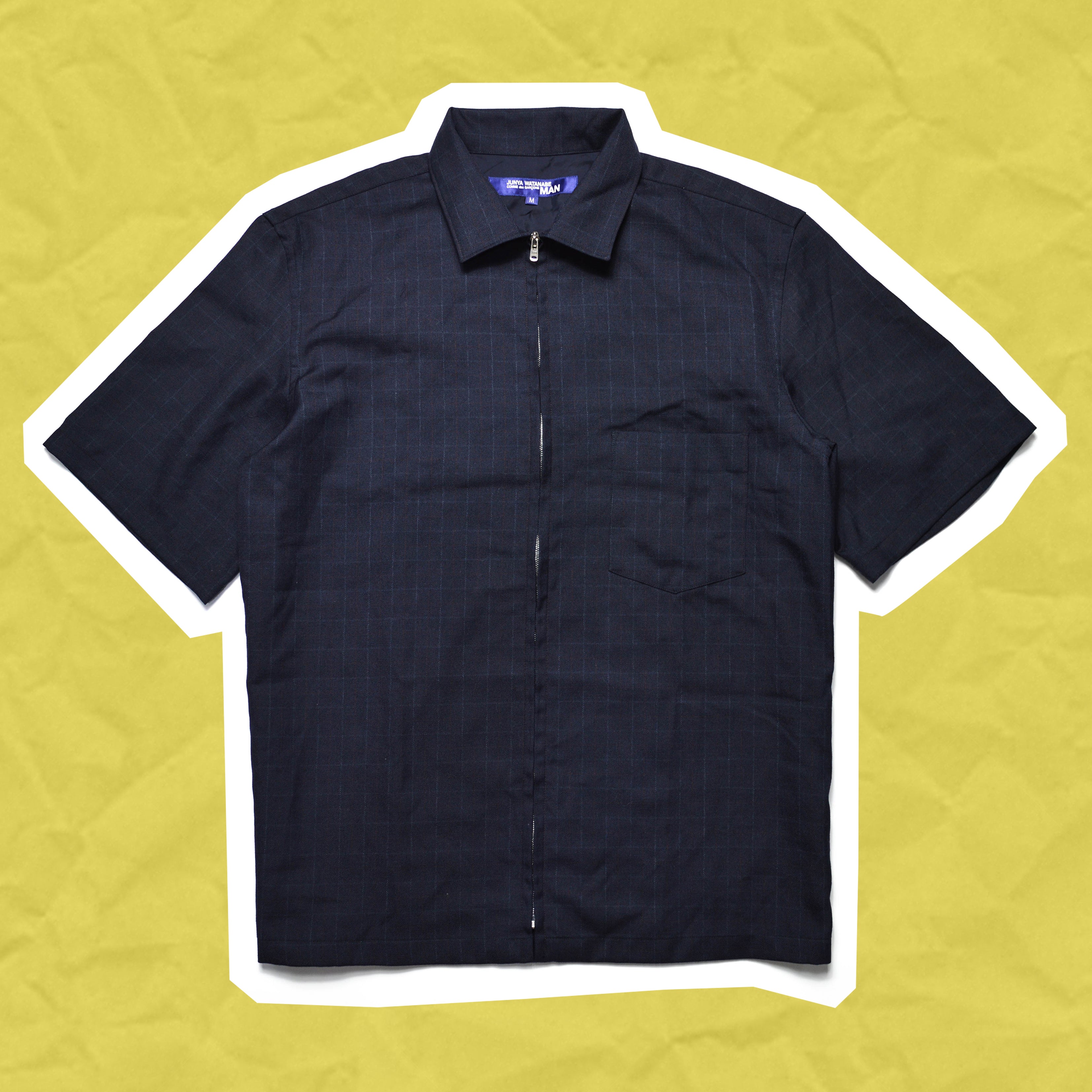 Junya Watanabe MAN SS02 Star Mechanic Zip Up Shirt (M
