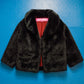 Junya Watanabe Pink 2004 Faux Fur Short Cocoon Jacket (S)