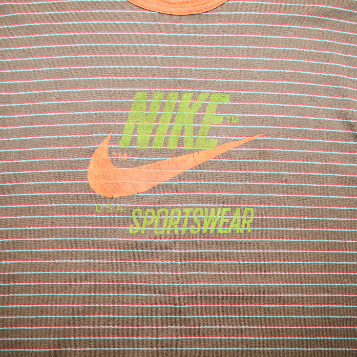 Junya Watanabe X Nike 2004 Striped T-Shirt (M)