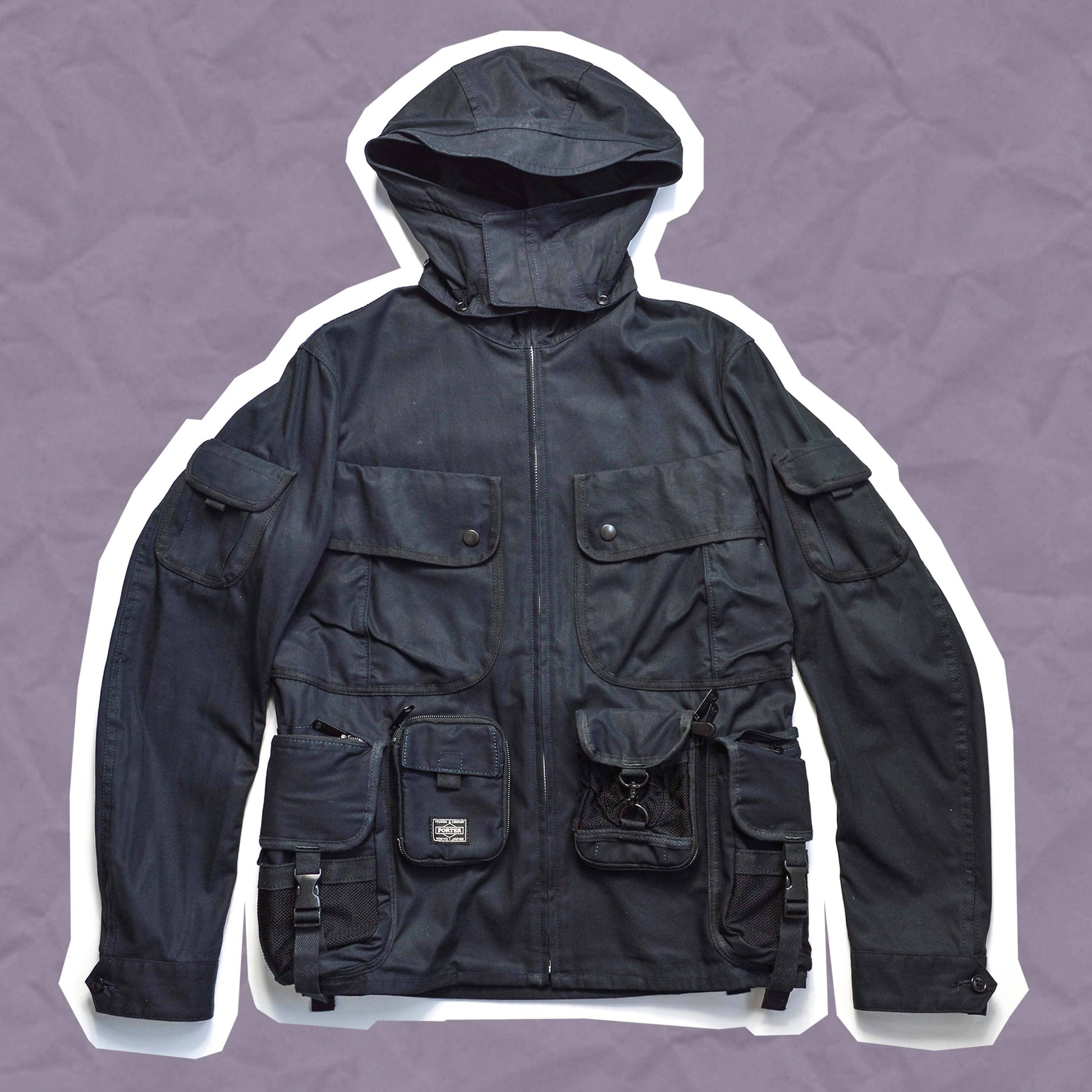 Junya Watanabe X Porter SS09 Deep Navy Utility Cargo Jacket (~S~)