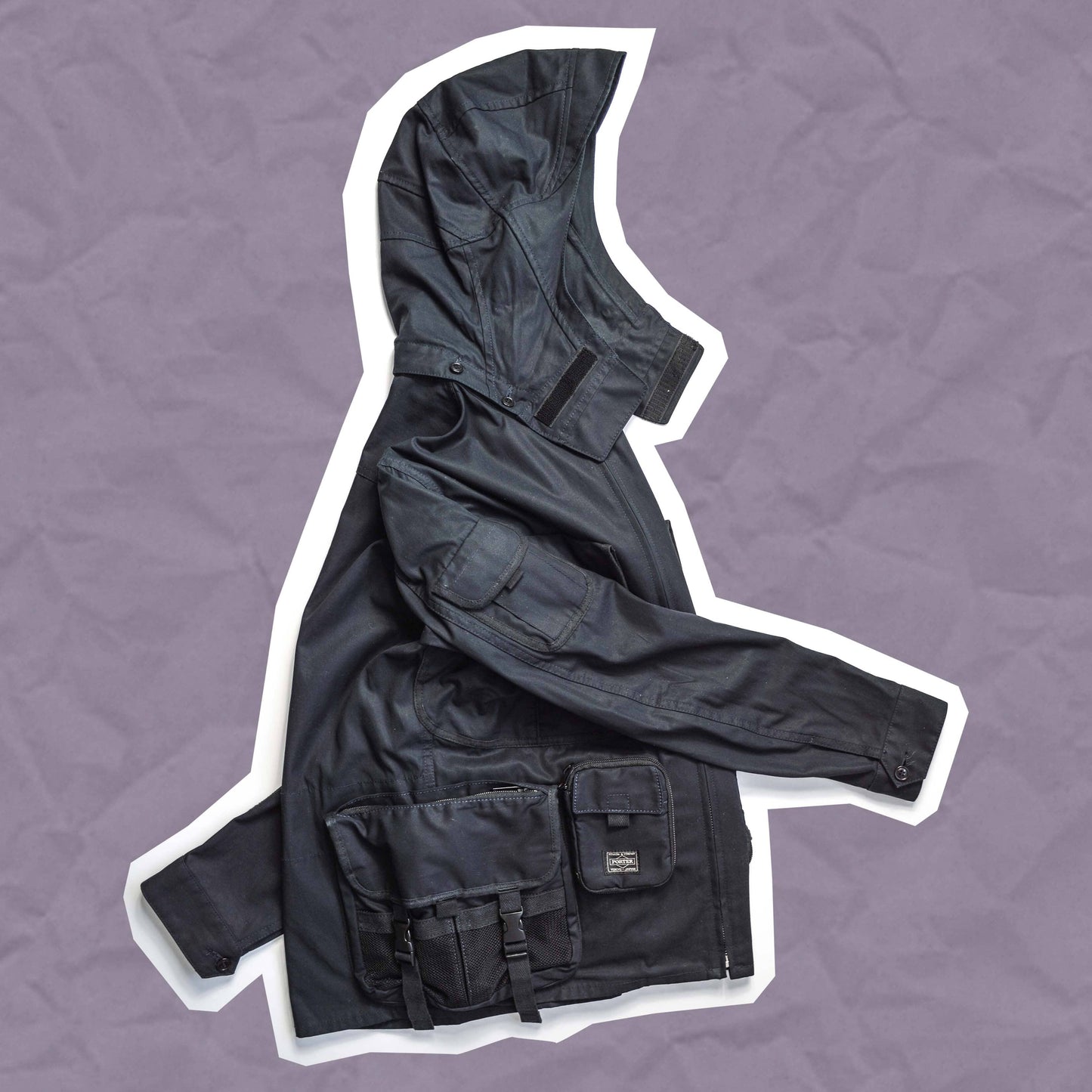 Junya Watanabe X Porter SS09 Deep Navy Utility Cargo Jacket (~S~)