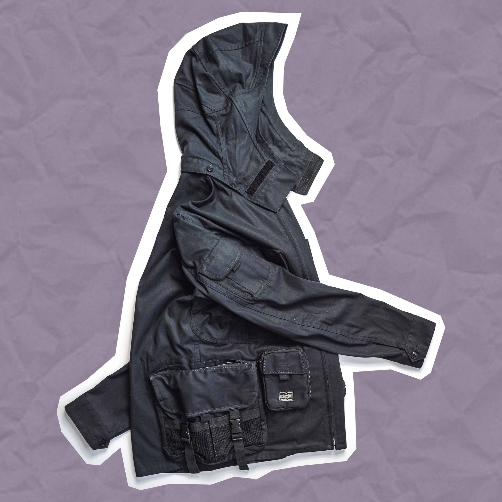 Junya Watanabe X Porter SS09 Deep Navy Utility Cargo Jacket (~S~)