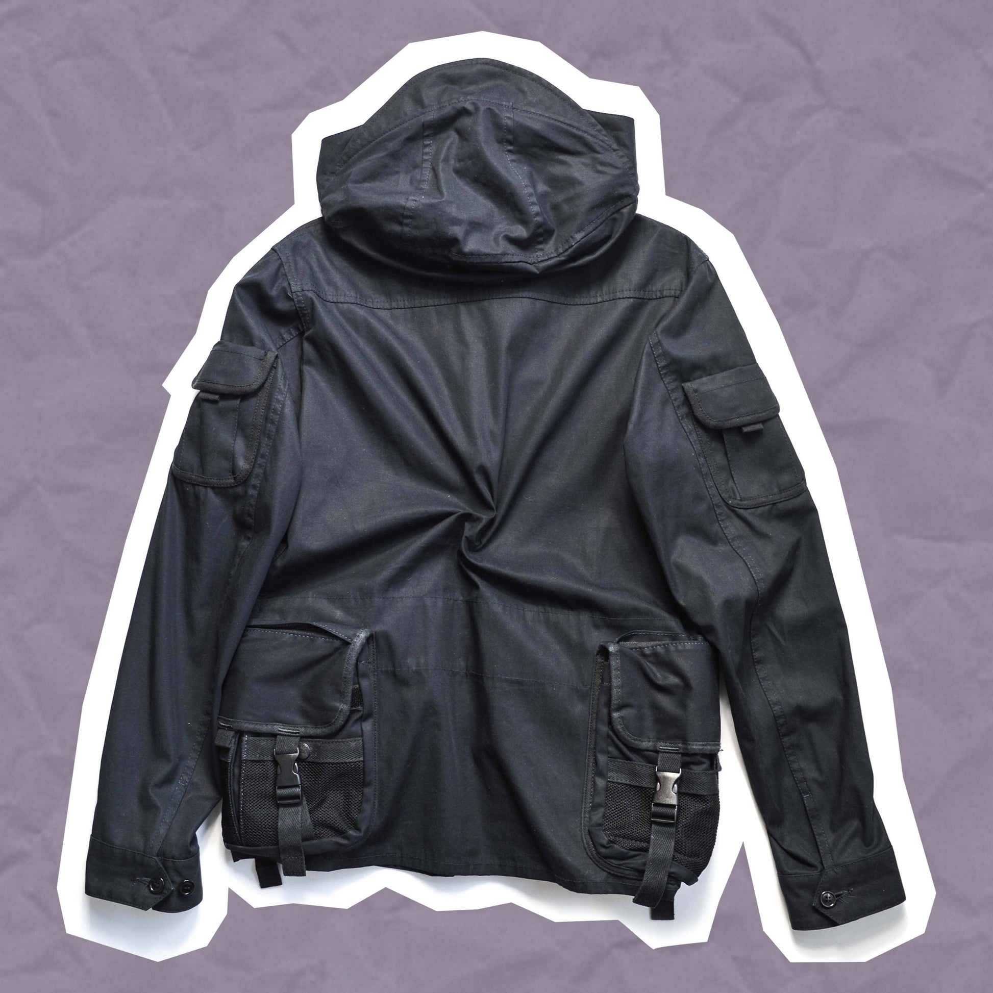 Junya Watanabe X Porter SS09 Deep Navy Utility Cargo Jacket (~S~)