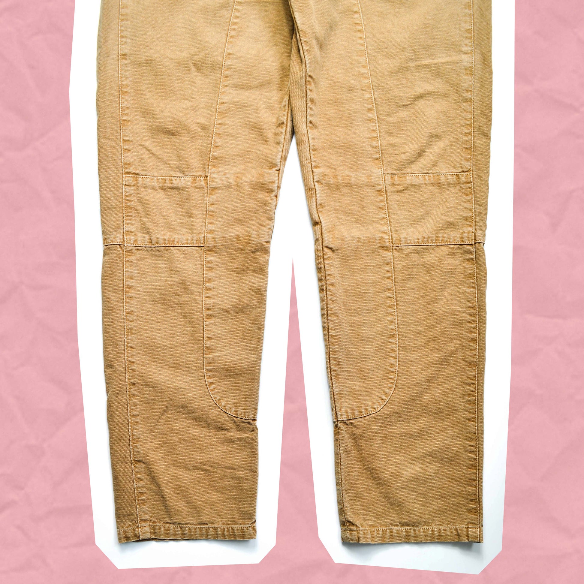 Kapital Brown Panelled Tapered Denim Pants (30~32)