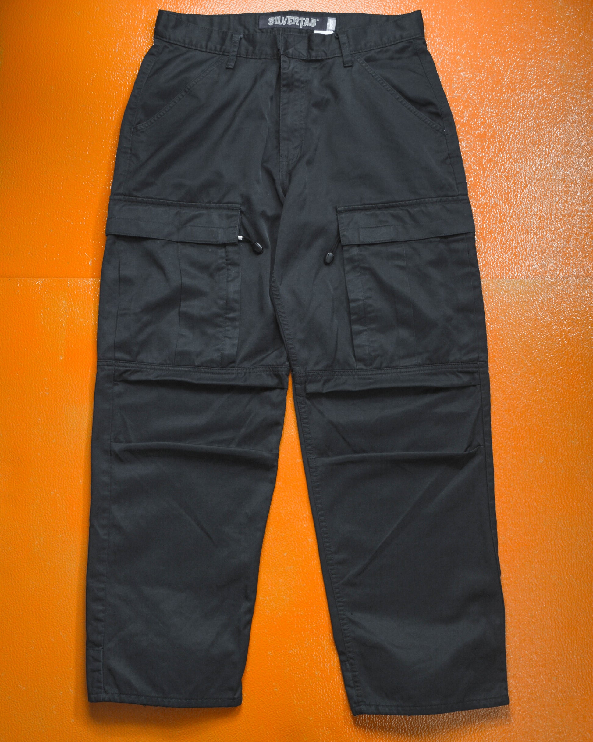 Levi's Silvertab Wide Tactical Black Cargo Pants (32~34)