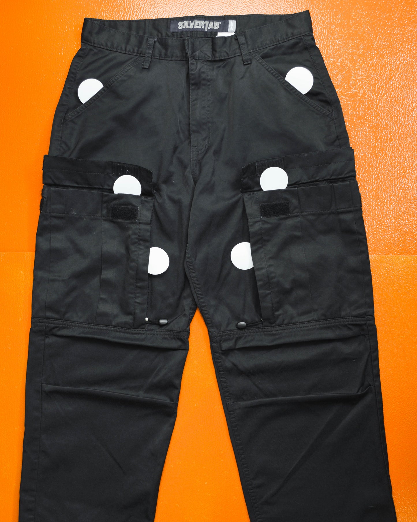 Levi's Silvertab Wide Tactical Black Cargo Pants (32~34)