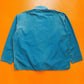 Marithe Francois Girbaud Blue 90s Zip Up Over Shirt (~M~)