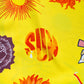 moschino 1993 Yellow Sun Print Shirt (~XL~)