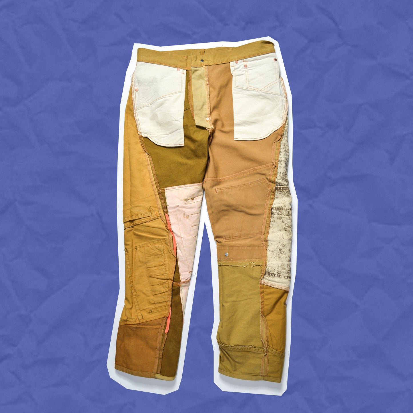 Needles Rebuild Heavy Patchwork Cargo Pants (34)