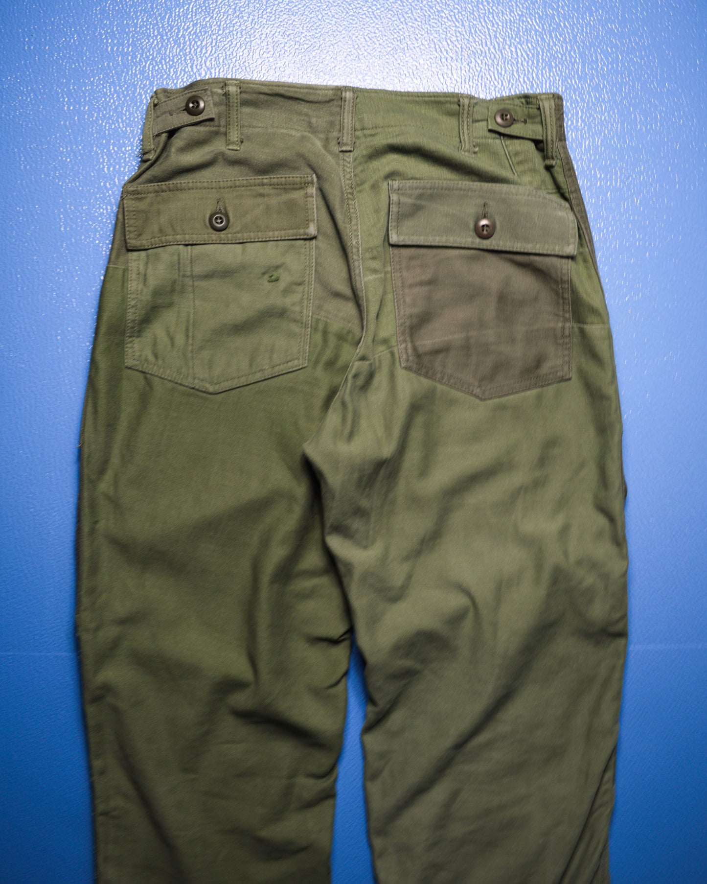 Needles Rebuild Patchwork Military Green Pants (30~31)