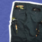 Nepenthes Contrast Floral Backed Cargo Pocket Pants (32)