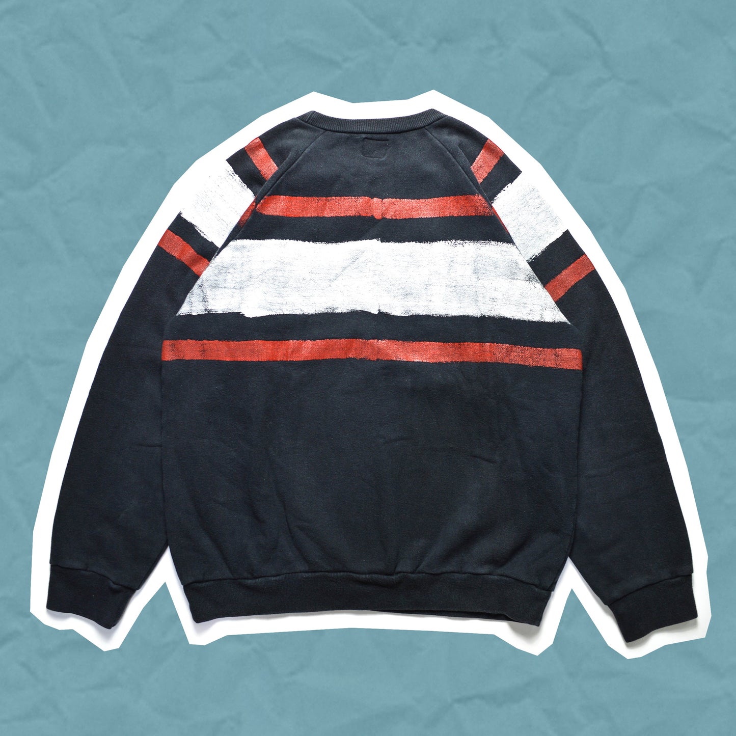 Nepenthes Painted Striped Crewneck (M)