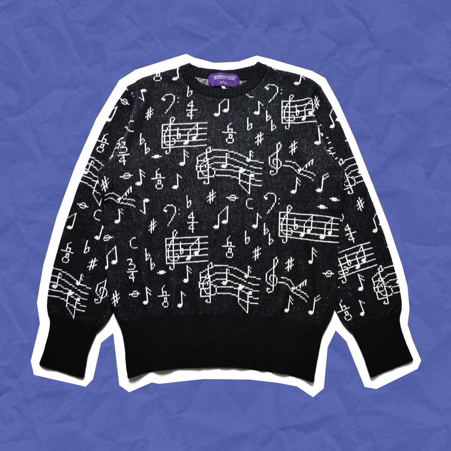 Nepenthes Woven Sparkling Musical Knit (M~L)