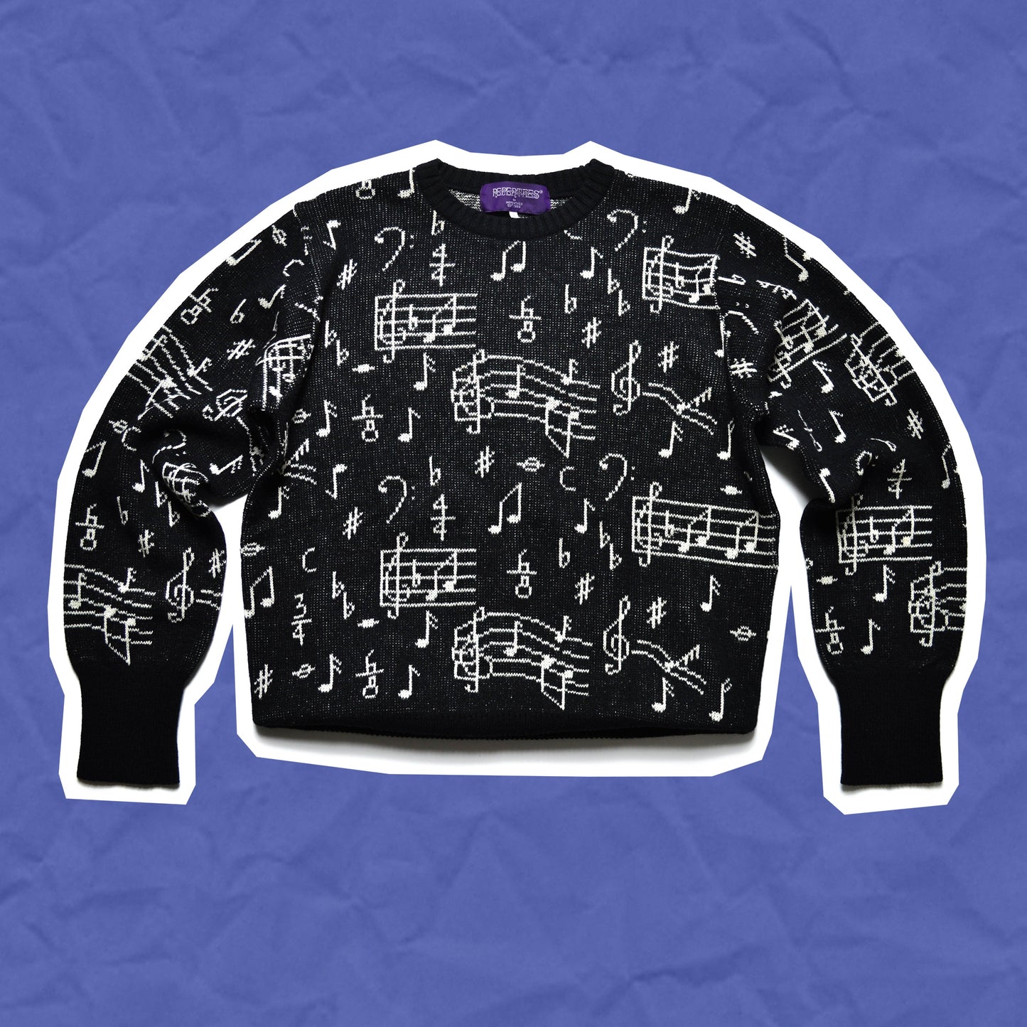 Nepenthes Woven Sparkling Musical Knit (M~L)