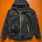 Nike 08 Technical Sidewinder Style Internal Carry Strap Black / Yellow Shell Jacket (~M~)